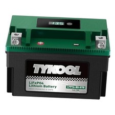 ,180 CCA, Lithium LiFePO4 Motorcycle Battery,2X Cranking Amps,5X YTX7A-BS
