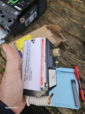 Square D Ground Fault QOB350GFI
