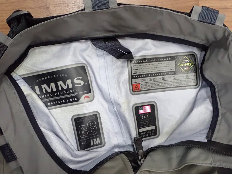 Simms Old Model G3 Guide Pants Steel JM | eBay