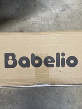 BABELIO Baby Metal Gate Extension, 5.5 Inch Gray