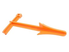 Ein Jagdbohrer zur Bearbeitung des Anus von Wild