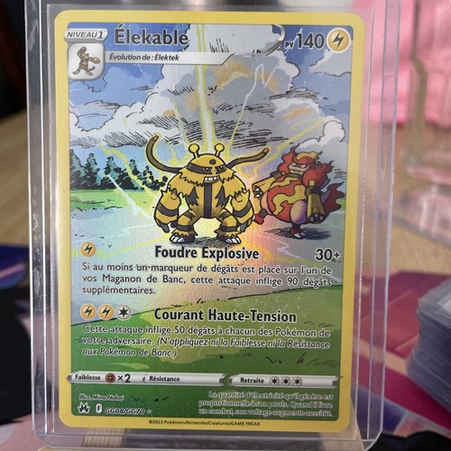 Carte Pokémon - Élekable GG08/GG70 - Zénith Suprême EB12.5 - Neuf - FR