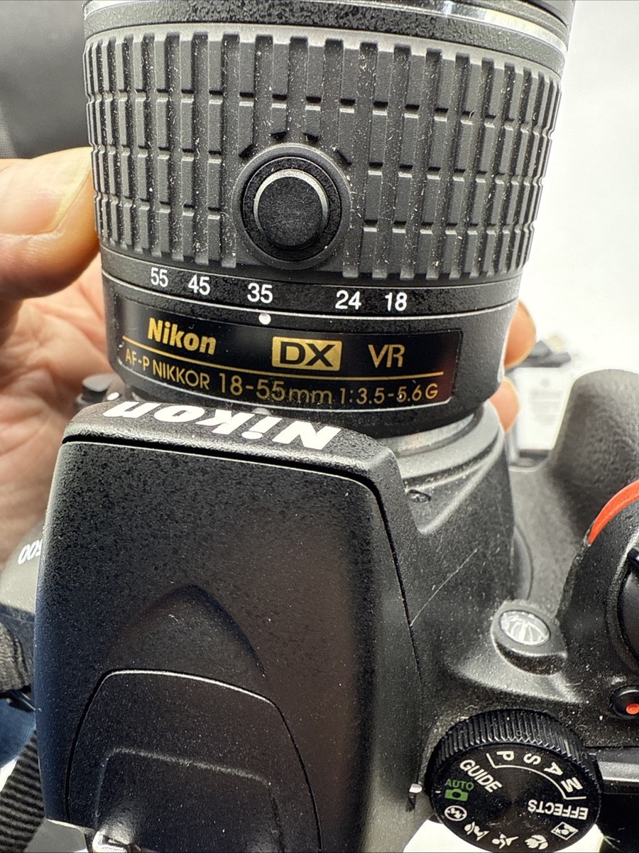 Nikon D3500 DSLR Camera Kit 18-55mm VR Lens + 70-300mm & More! | eBay