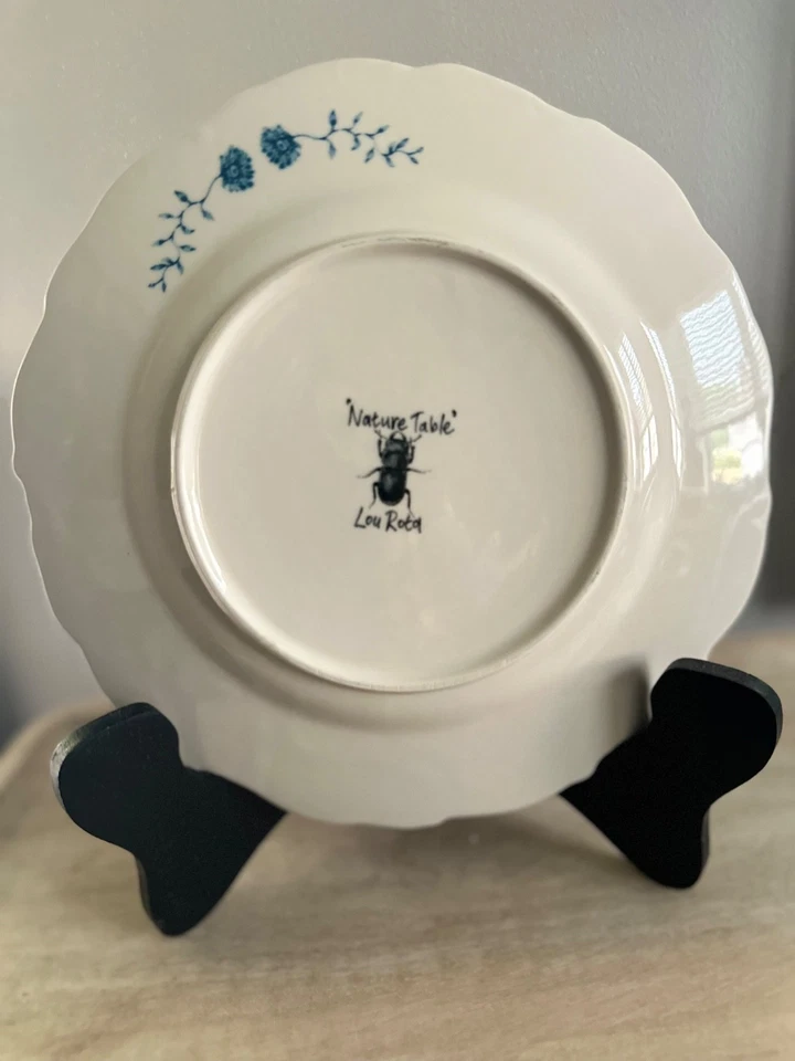 Столик Anthropologie Lou Rota Nature Scarlet Ibis Plate — 9,5 дюйма б/у - Изображение 2 из 2