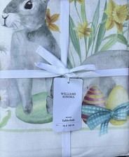 Williams-Sonoma Roger Printed Tablecloth 70” X 108”