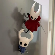 2pcs Hollow Knight Tourist Souvenir 3D Resin Refrigerator Fridge Magnet Craft