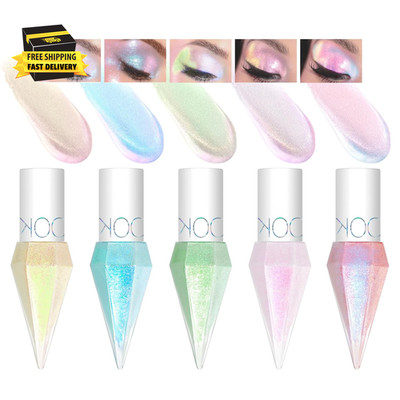5 Colors Liquid Glitter Eyeshadow Set, Chameleon Metallic Shimmer Diamond Eyelin