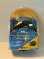 New 10   Premium Projector Cable For VGA SVGA SXGA  LCDMonitors RoHS Compliant