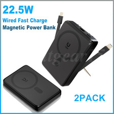 Magnetic Power Bank Battery Pack 10,000mAh - Fast Charging For IPhone