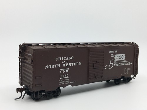 HO Intermountain Chicago & North Western 40’ Boxcar CNW #1255 | Zustand: Used