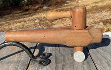 Antique Faucet & Spigot Co Wooden Barrel Bung Tap Spigot Sagnaw Mich Pat 1905