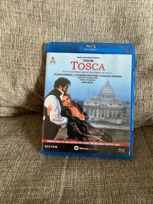 Tosca (Blu-ray, 1993) Puccini Warner Classics Kultur Placido Domingo Malfitano