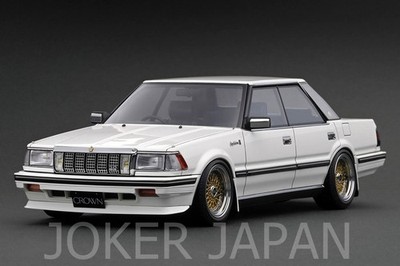 Ignition Model IG3824 1/18 Toyota Crown 3.0 Royal Saloon G (120) White JDM