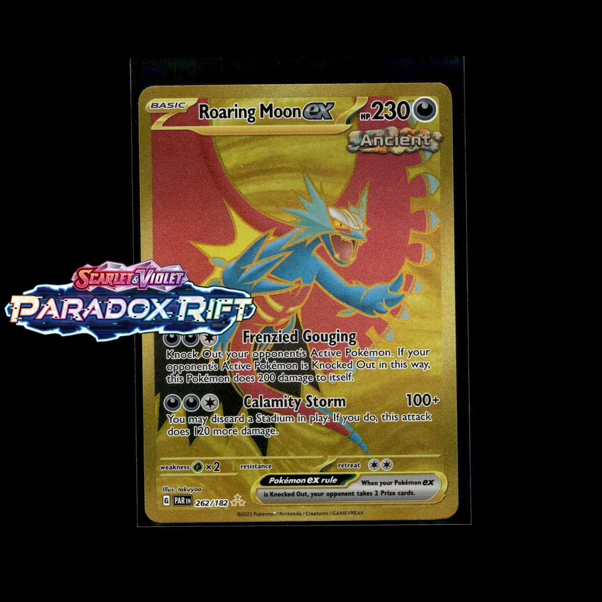 Roaring Moon Ex 262/182 SV04: Paradox Rift for sale | eBay