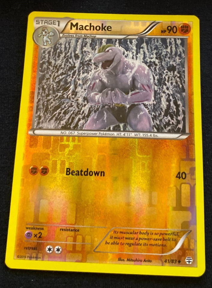 Pokémon TCG Machoke Generations 41/83 Reverse Holo LP