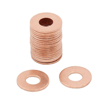 Unterlegscheiben 20Stk Ringe Auto Kupfer Scheibe Flache 6Mm Innendur