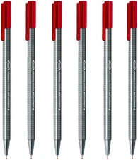 Triplus Fineliner 0.3Mm - Pack of Six (6 Red)