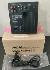 mcm custom audio 50-6272 Wall Plate Amp 100 Watt (New Open Box) 