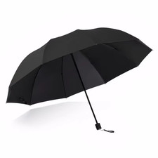 130CM Oversized Folding Umbrella Windproof and Waterproof Large Sun