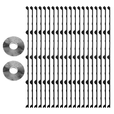 #ad Uimoso 20 pcs Foam Closure Strips Metal Roof Inside EVA Foam Closure Strip $25.99