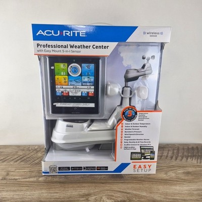 AcuRite Professional Weather Center 5-in-1 Wireless Sensor Model 01512 New