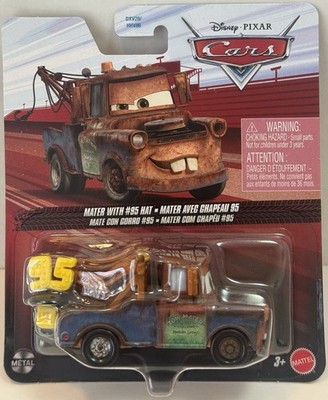 Disney Pixar Cars MATER with #95 Hat Mattel Diecast 2026 | eBay
