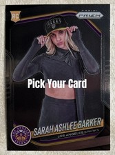 Sarah Ashlee Barker Refractor, Holo, Prizm, Silver, and Base-Pick Your Card!