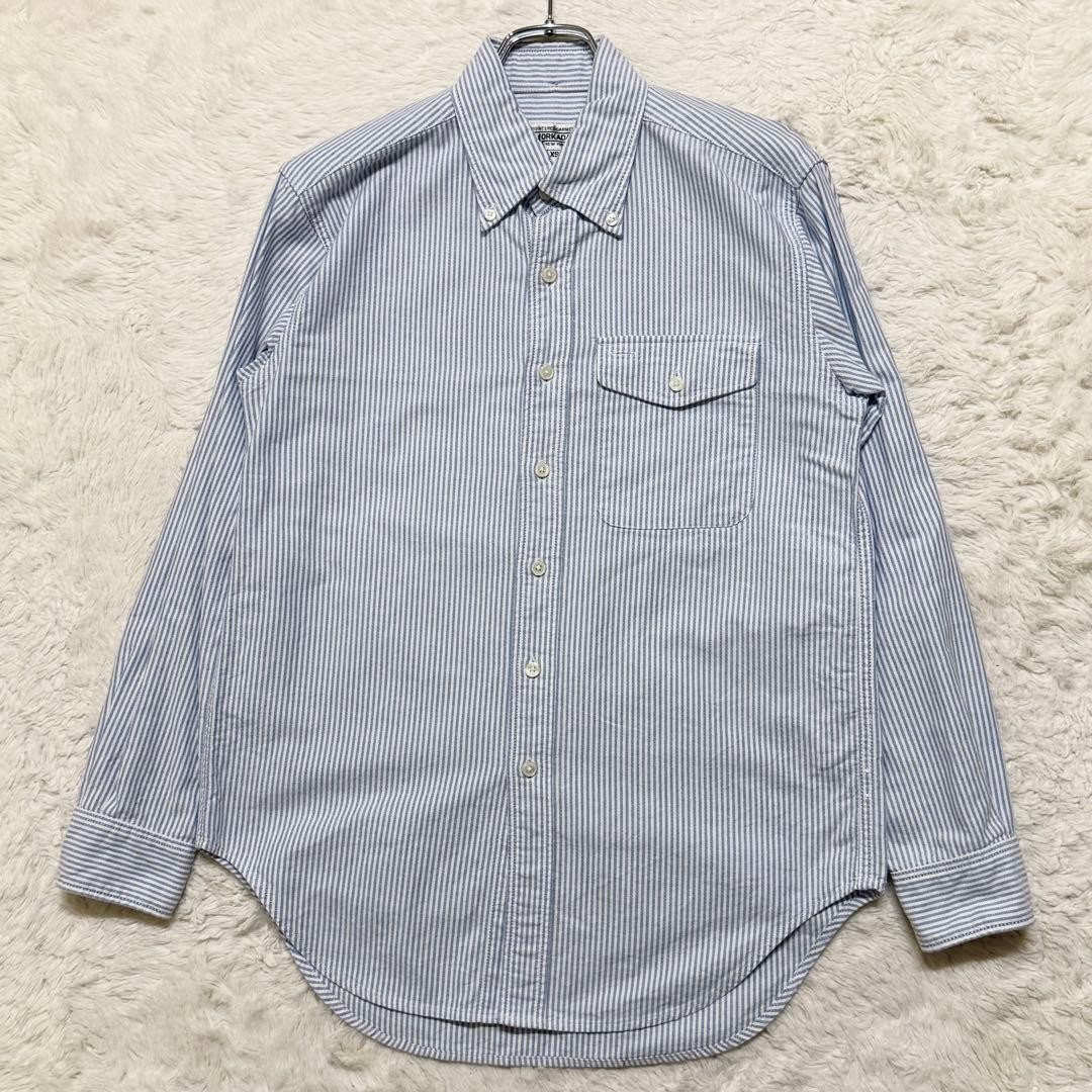 Engineered Garments WORKADAY Blue Button-Down Oxf… - image 1
