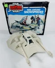 Vintage Star Wars Rebel Armored Snowspeeder Near-Complete Blue Box (Working )