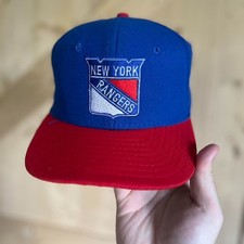 Vintage 90 s Wool New York Rangers NHL SnapBack Hat