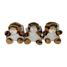 Aurora World Plush - Palm Pals - INDY TIGER - Palms Pals Indy Tiger, Lot 3 Pack