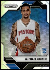 2016-17 Panini Prizm #209 Michael Gbinije Silver Prizms Rookie E1