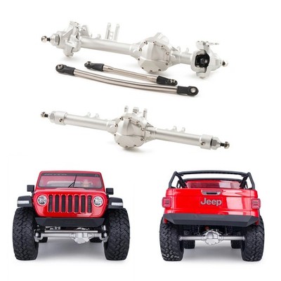 CNC Aluminum D44 Offset Straight Axle for 1/10 Axial SCX10 III Vanquish VS4-10