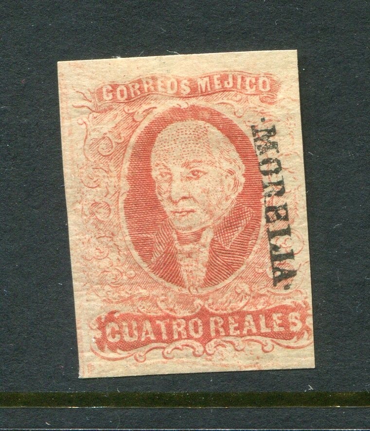 Mexico #4 Hidalgo Morelia 4 R. [Mint Hinged]