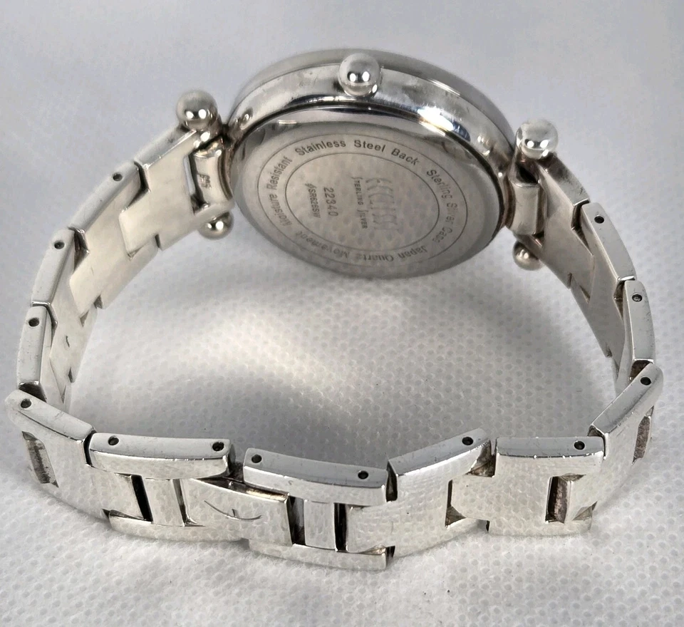 ECCLISSI STERLING SILVER  WOMEN'S 31mm  925 SILVER CASE  AND BAND  DUST PROOF  - Image 3 of 4