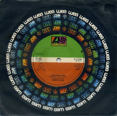 Roberta Flack- ''Independant Man'' 7'' vinyl 1978 Atlantic