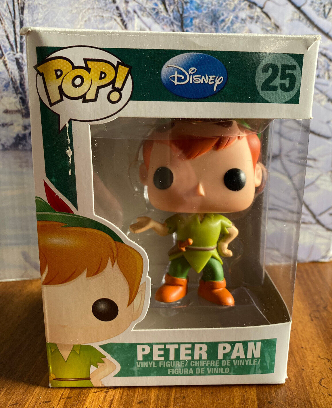 Funko Pop Peter Pan #25 Series 3 Authentic Disney Retired Vinyl Figure