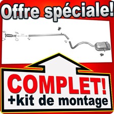 Tube d'échappement Renault MEGANE