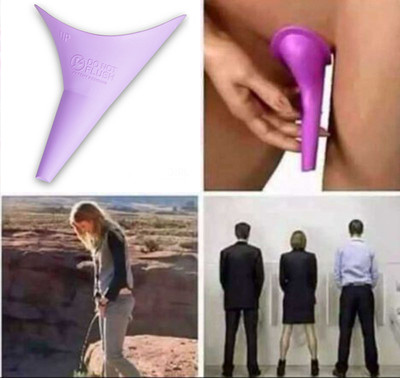 Urinieren Rosa Neu weiblich Urinal Gerät tragbar Damen Wasserlassen