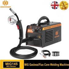 Mini MIG Welder 220V Gasless Flux Core IGBT Inverter Welding Machine Portable UK