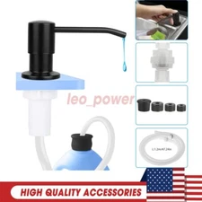Diy Stainless Steel Soap Dispenser Kitchen Sink Hand Liquid Pump Bottle Tube Kit