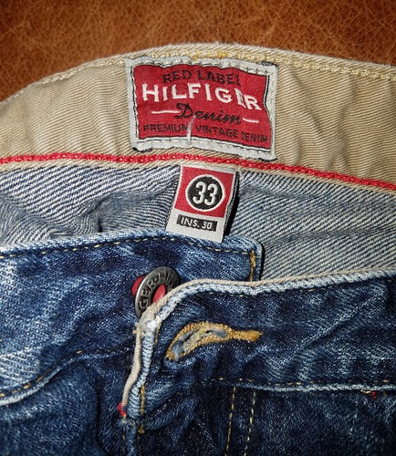 hilfiger red label denim