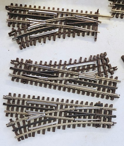 Lot/50+ Pcs Atlas O Scale 3 Rail Model Railroad Train Track Switches Curves More - Picture 4 of 6