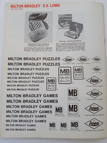 MILTON BRADLEY SUPER STAPLES 1978 Toy Catalog New STARBIRD, CHIPS, LASER ATTACK - Picture 3 of 24