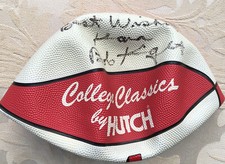 BOB KNIGHT SIGNED BASKETBALL INDIANA HOOSIERS COLLEGE CLASSIC BY HUTCH