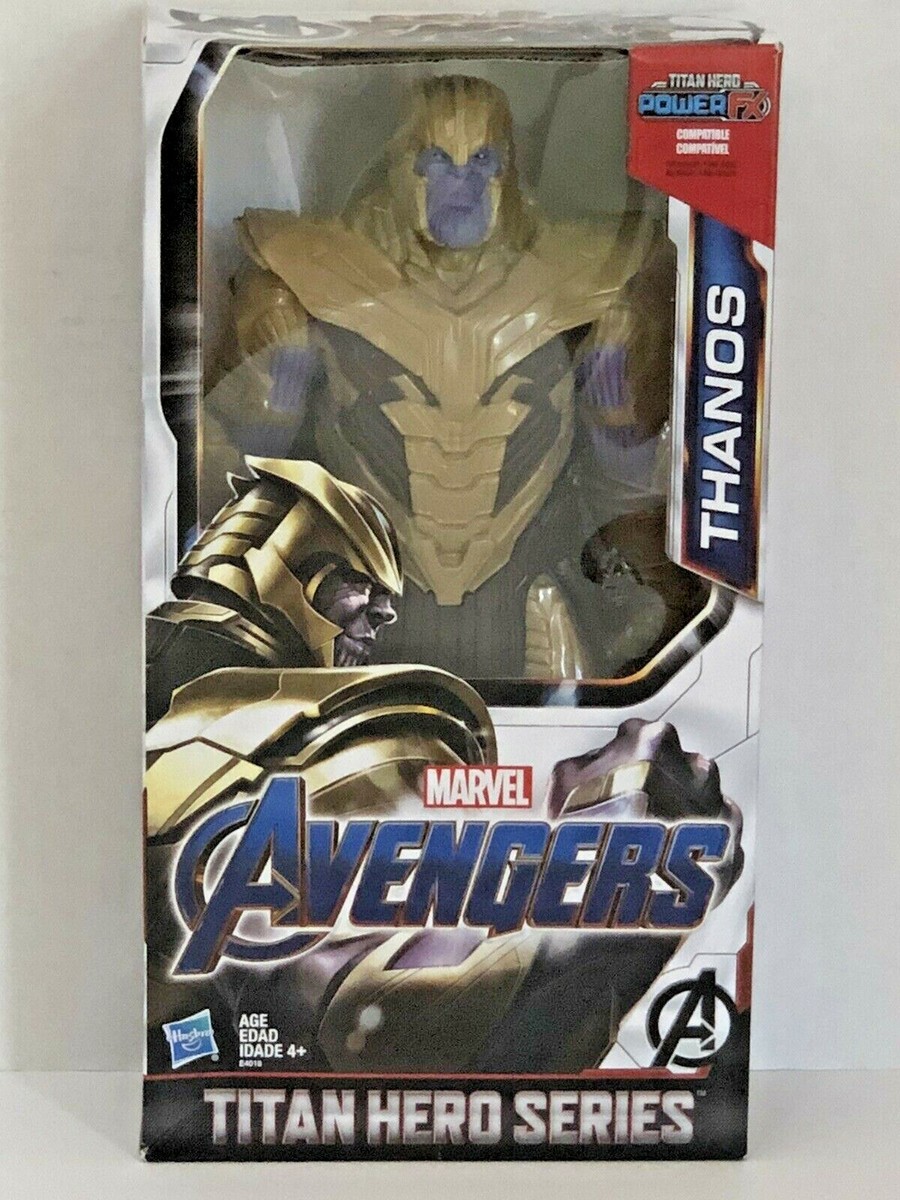 Marvel Avengers Titan Hero Series Thanos Power FX Hasbro New 12 Inch Sealed