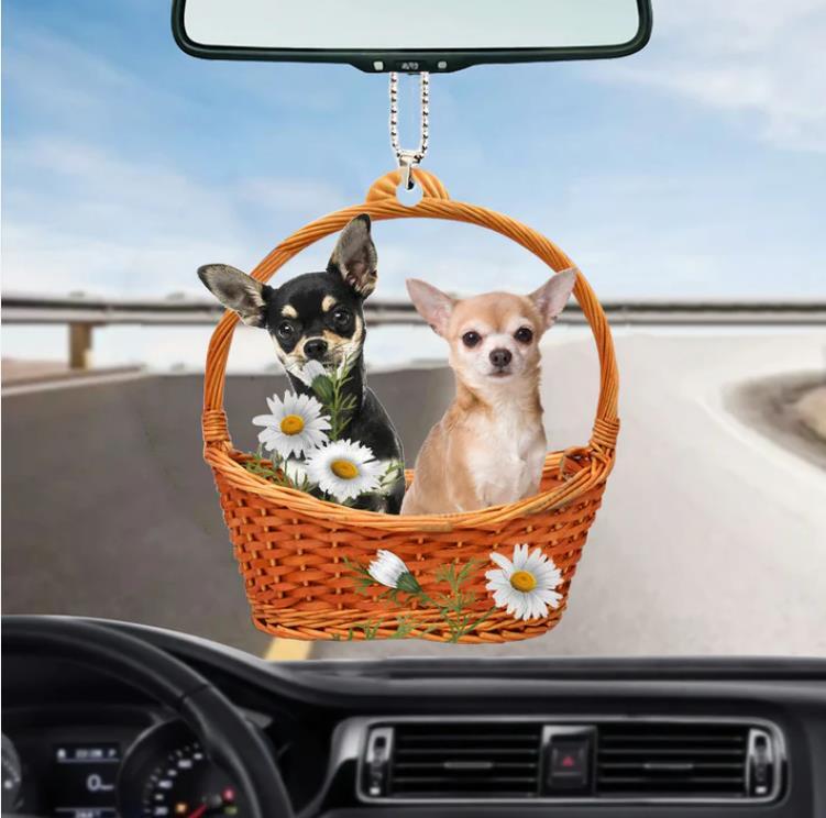 Chihuahua Ornament GodS Present Car Hanging Ornament