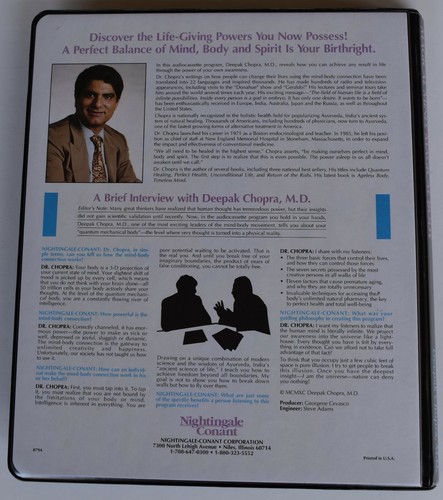 DEEPAK CHOPRA Magical Mind Magical Body 6-Cassette Tape Set w/ Guidebook - Bild 3 von 12