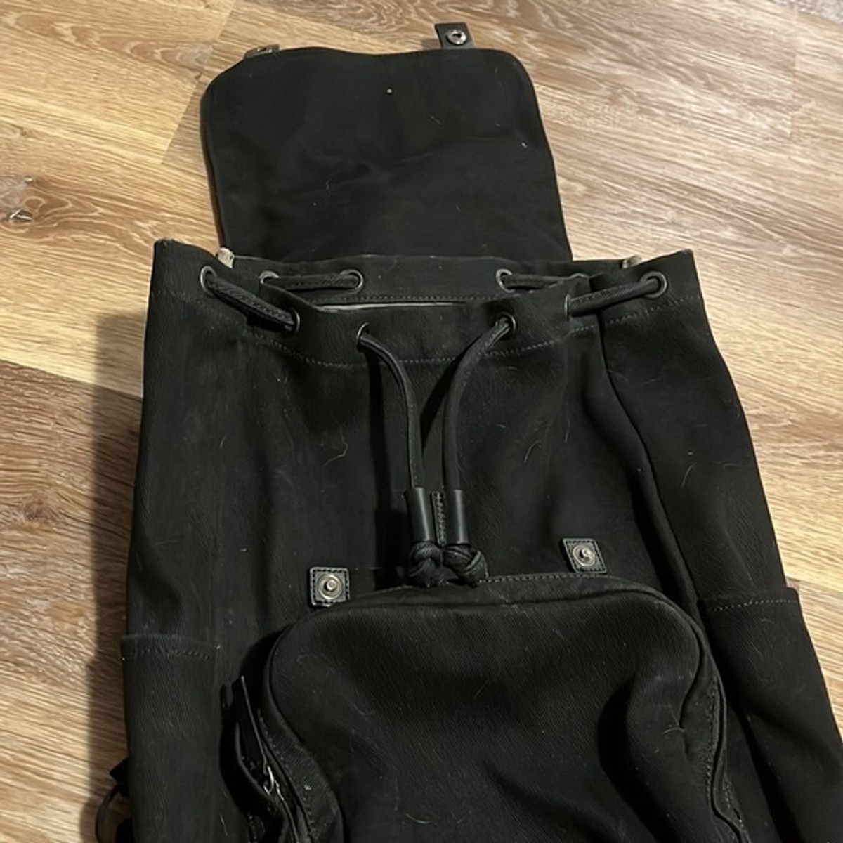 Everlane The Modern Snap Backpack in Black | eBay