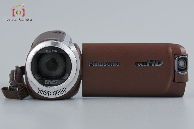中古美品 Panasonic HC-W590MS-T Panasonic HD Camcorder 2.2MP
